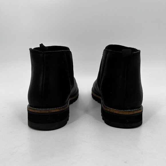 KODIAK Women's Black Waterproof Leather Peyto Chelsea Ankle Boots Booties Size 8 - Picture 5 of 9